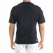 Ανδρική μαύρη κοντομάνικη μπλούζα Breezy tr080520-9 3