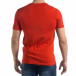 Ανδρική κόκκινη κοντομάνικη μπλούζα Breezy tr110320-52 3