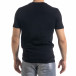 Ανδρική μαύρη κοντομάνικη μπλούζα Breezy tr110320-40 3