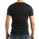 Ανδρική μαύρη κοντομάνικη μπλούζα Criticize tsf190219-62 3