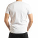 Ανδρική λευκή κοντομάνικη μπλούζα She is What tsf190219-66 3