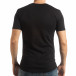Ανδρική μαύρη κοντομάνικη μπλούζα To-Go tsf190219-24 3