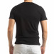 Ανδρική μαύρη κοντομάνικη μπλούζα Amsterdam 96 tsf190219-1 3