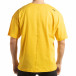 Ανδρική κίτρινη κοντομάνικη μπλούζα Imagination tsf190219-33 3