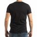 Ανδρική μαύρη κοντομάνικη μπλούζα Vision tsf190219-9 3