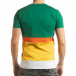Ανδρική πολύχρωμη κοντομάνικη μπλούζα  tsf190219-40 3