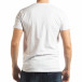 Ανδρική λευκή κοντομάνικη μπλούζα  Street Run tsf190219-82 3